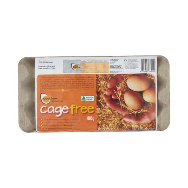 Pace Farm Liberty Cage Free Eggs 15 Pack | 885g