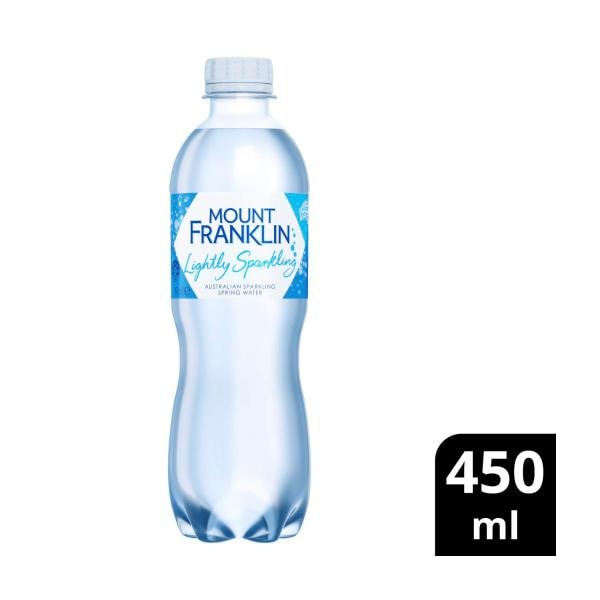 Mount Franklin Sparklin Water Natural Bottle | 450mL