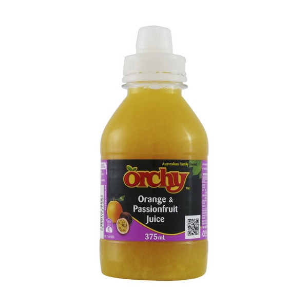 Orchy Orange & Passionfruit Juice Chilled | 375mL