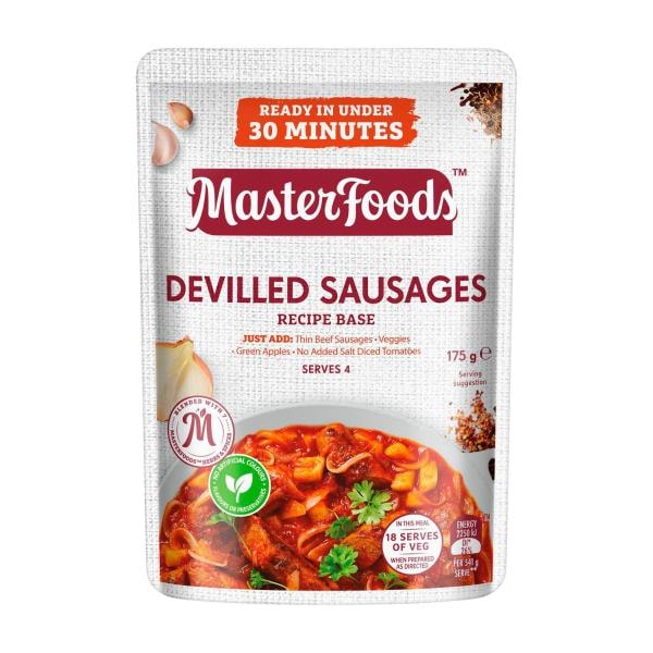 MasterFoods Devilled Sausages Recipe Base | 175g