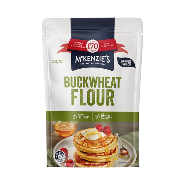Mckenzie's Buckwheat Flour Resealable | 300g
