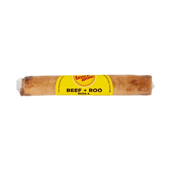 Bow Wow Beef & Kangaroo Roll Dog Treats | 1 pack