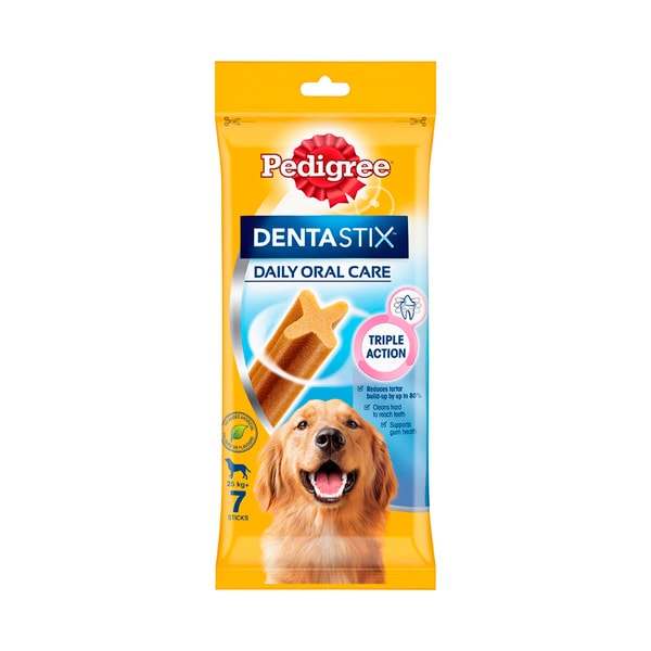 Pedigree Dentastix Large Dog Treats Daily Oral Care Dental Chews | 7 pack