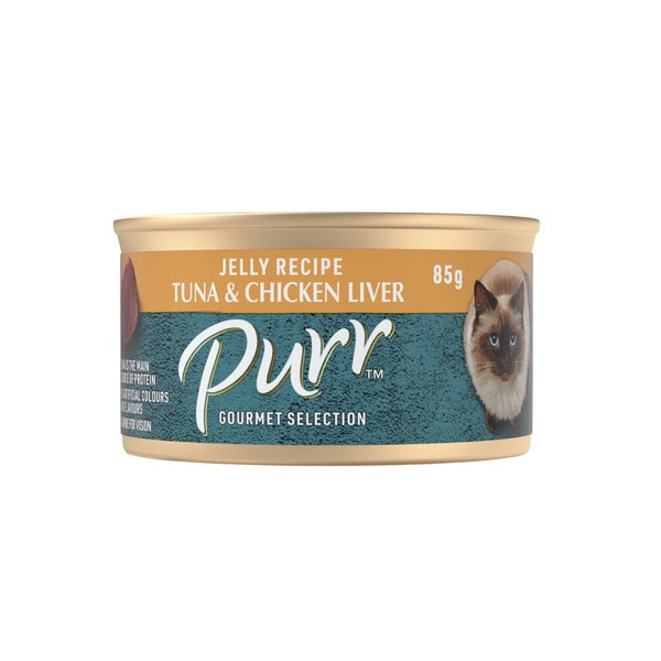 Purr Tuna with Chicken Liver in Jelly Cat Food | 85g