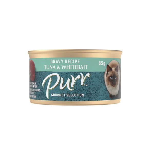 Purr Tuna with Whitebait in Gravy Cat Food | 85g