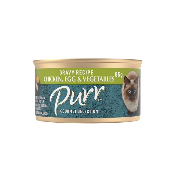 Purr Cat Food Chickn Egg Veg In Gravy | 85g
