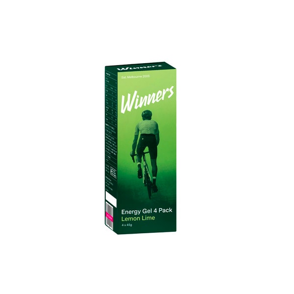 Winners Lemon Lime Energy Gel | 4 pack