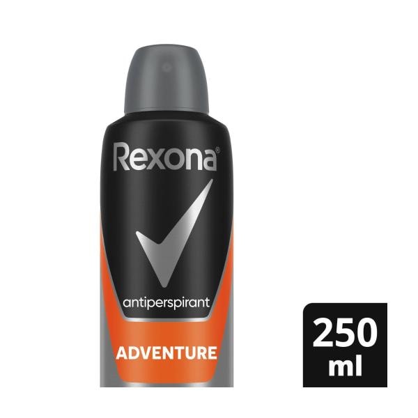 Rexona Men's Antiperspirant Aerosol Deodorant Adventure | 250mL