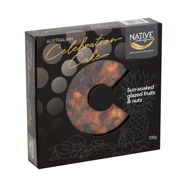 Native Indulgence Australian Celebration Cake Sun-Soaked Fruit & Nuts | 700g