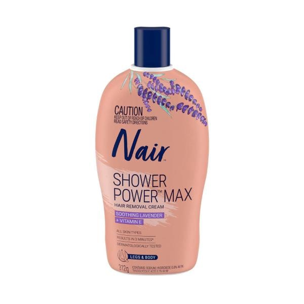 Nair Shower Power Max Hair Removel Cream | 312g