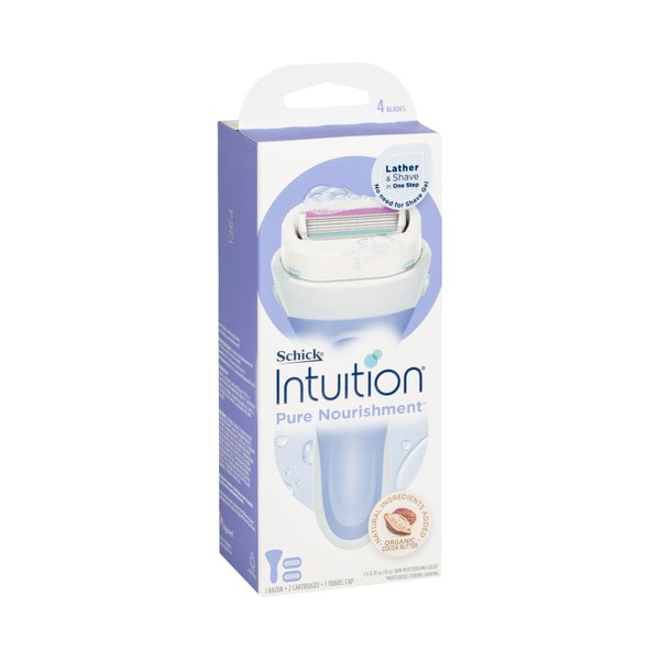 Schick Intuition Pure Nourishment Coconut Milk Razor Kit | 1 pack
