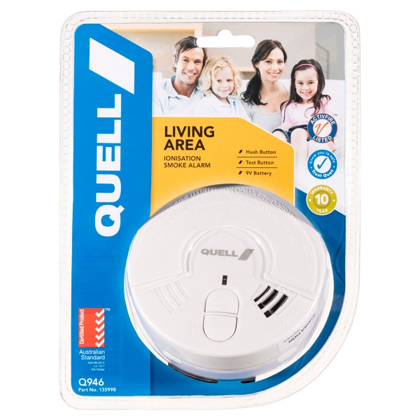 Quell Ionisation Smoke Alarm Q946 | 1 pack