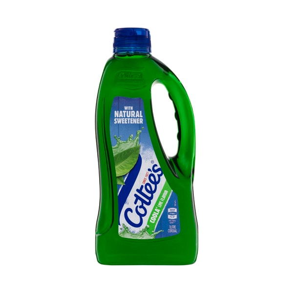 Cottees Lime Cordial Coola Green Bottle | 1L