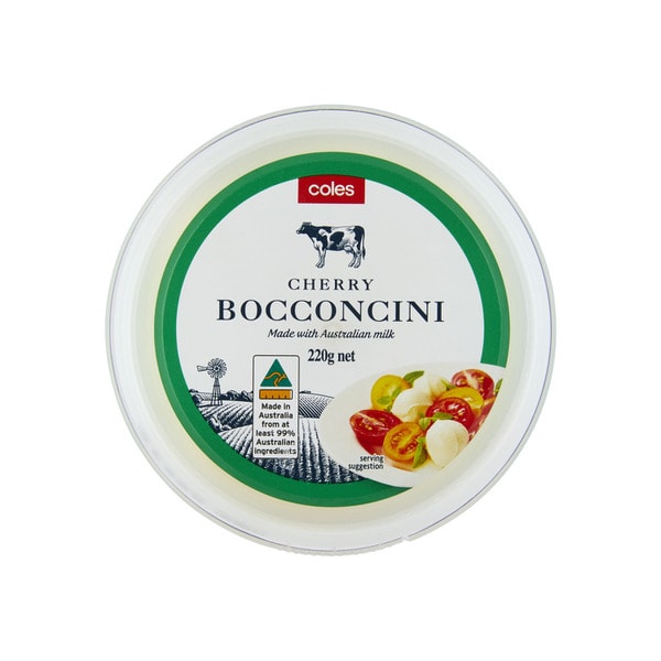 Coles Cherry Bocconcini | 220g