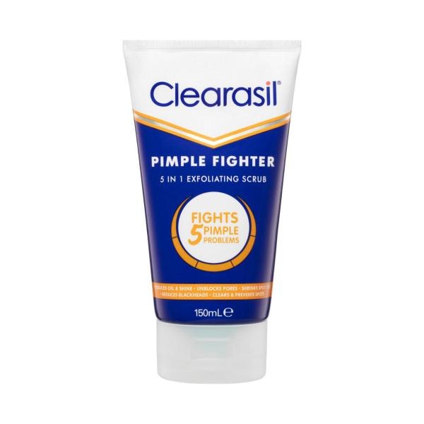 Clearasil 5 In 1 Pimple Fighter Exfoliating Scrub | 150mL
