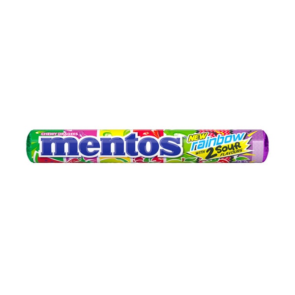 Mentos Rainbow Roll | 37.5g