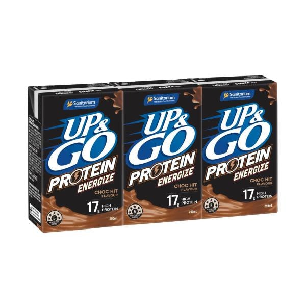Sanitarium Up&Go Energize Chocolate Ice 3X250mL | 750mL