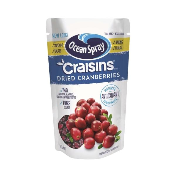 Ocean Spray Dried Craisins Regular Cranberries | 170g