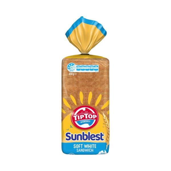 Tip Top Sunblest White Bread | 650g