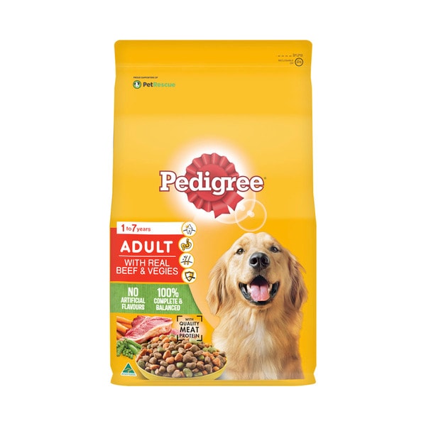Pedigree Dry Dog Food Beef & Vegetables | 3kg