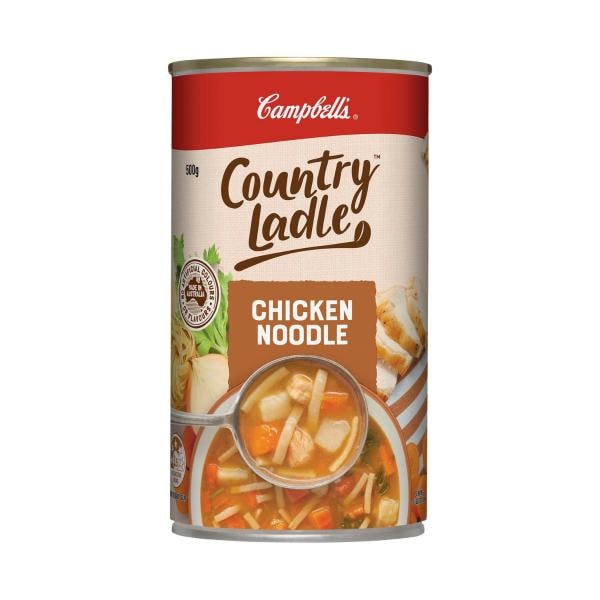 Campbell's Country Ladle Soup Can Chicken Noodle | 500g