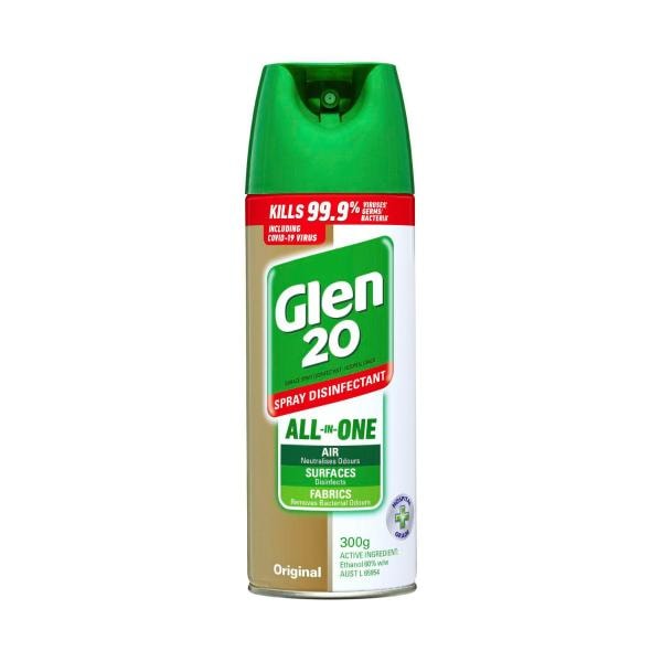 Glen 20 Disinfectant Air Freshener Spray Original | 300g