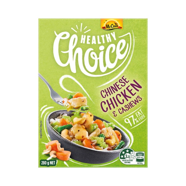 McCain Frozen Healthy Choice Chinese Chicken With Cashews | 280g