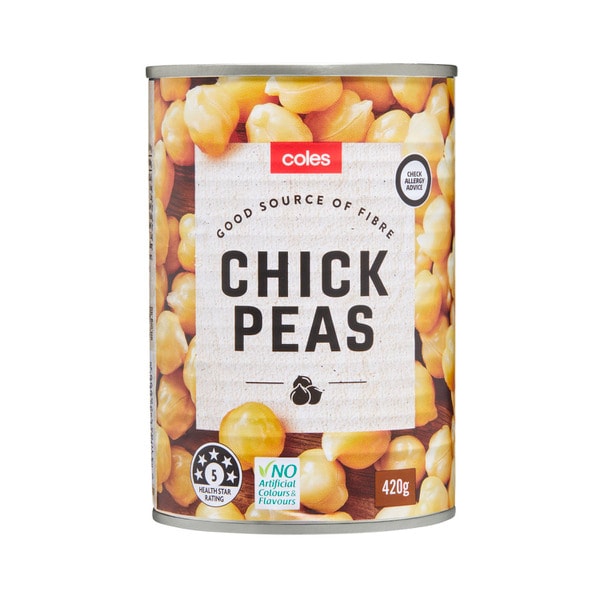 Coles Chick Peas | 420g