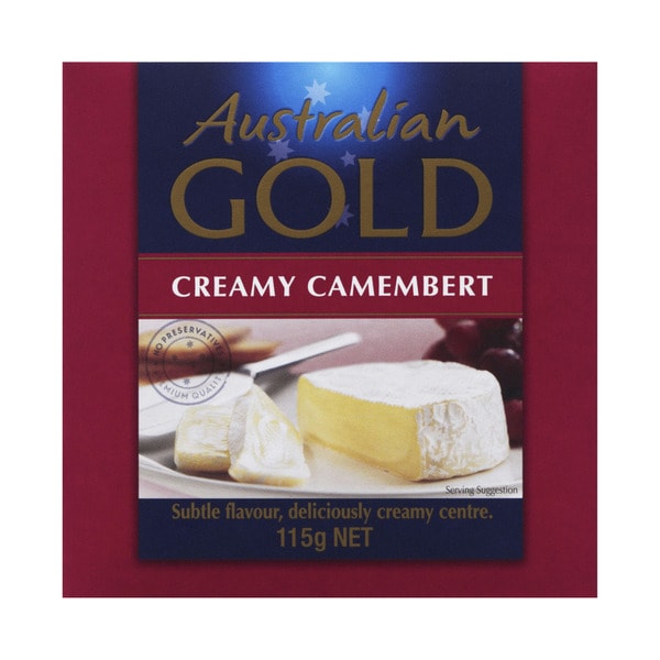 Australian Gold Dairy Cheese Camembert | 115g