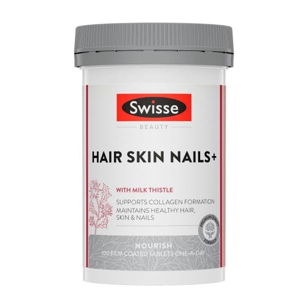 Swisse Beauty Hair Skin Nails+ For Beauty From Within | 100 pack