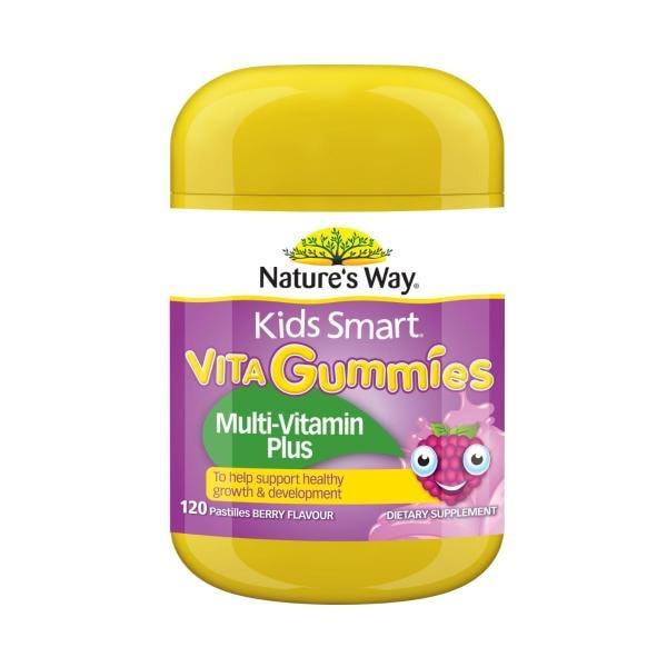 Nature's Way Kids Smart Gummies Multi-Vitamin +Vegies | 120 pack
