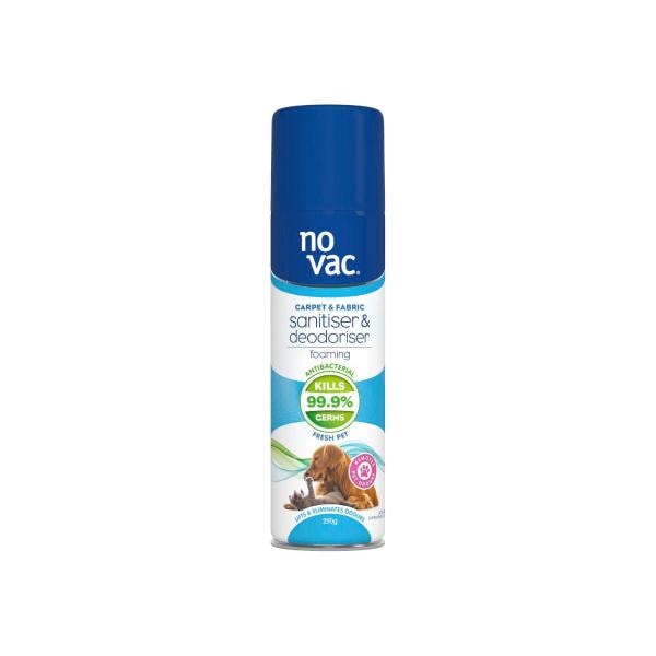 No Vac Pet Foam Carpet Sanitiser & Deodoriser | 290g