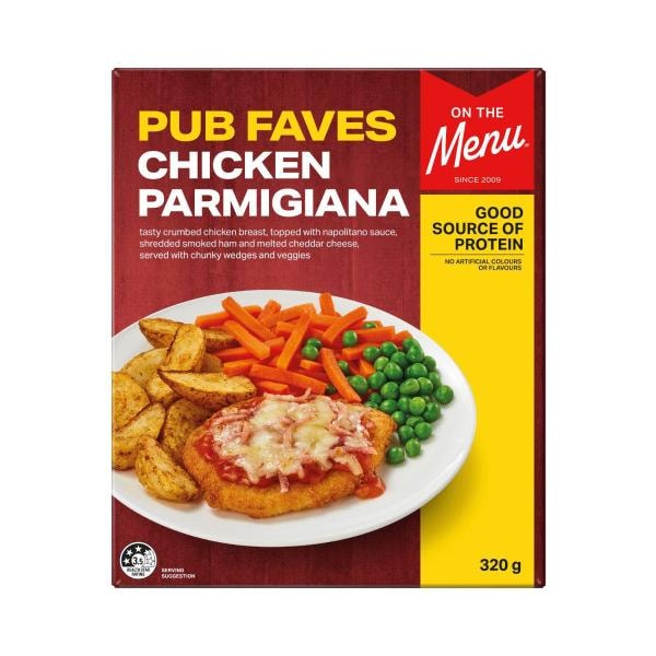 On The Menu Frozen Chicken Parmigiana | 320g