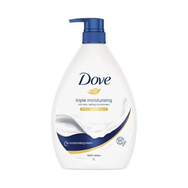 Dove Triple Moisturising Body Wash | 1L