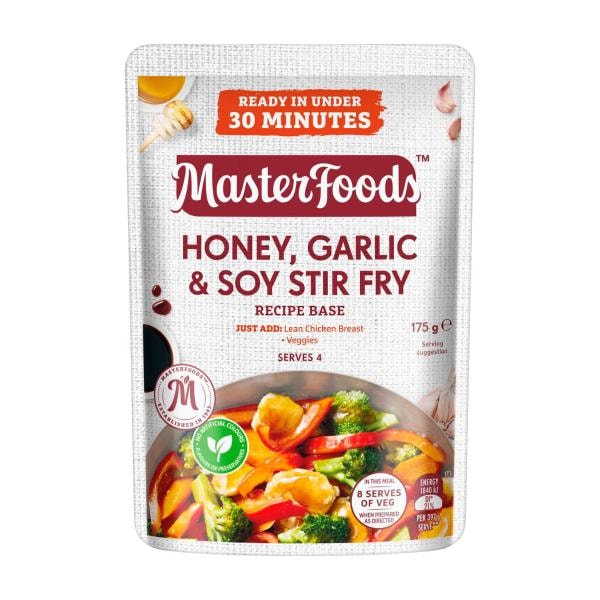 MasterFoods Stir Fry Honey Garlic & Soy Recipe Base | 175g