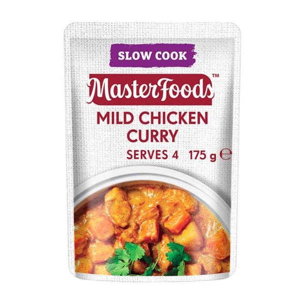 MasterFoods Slow Cooker Mild Chicken Curry Recipe Base | 175g