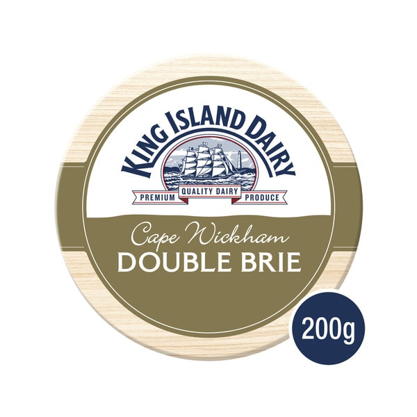 King Island Dairy Cape Wickham Double Brie | 200g