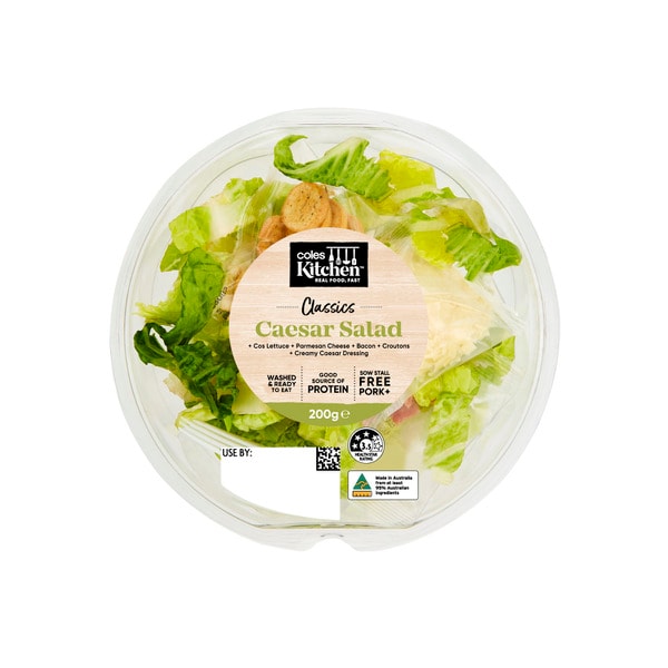 Coles Kitchen Caesar Salad Bowl | 200g