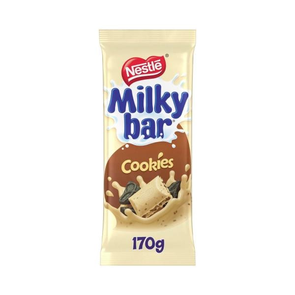 Milkybar Cookies & Cream White Choc Block | 170g