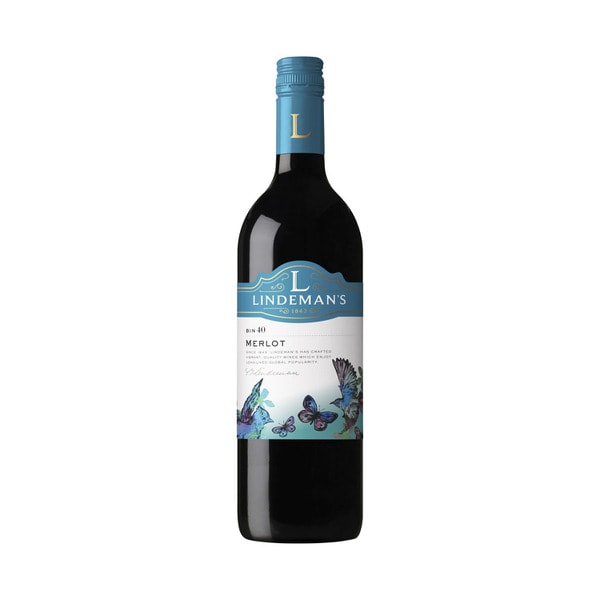 Lindemans Bin 40 Merlot 750mL | 1 Each