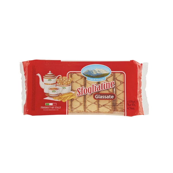 I Dolci Di Montagna Sfogliatine Glassate Wafers | 135g