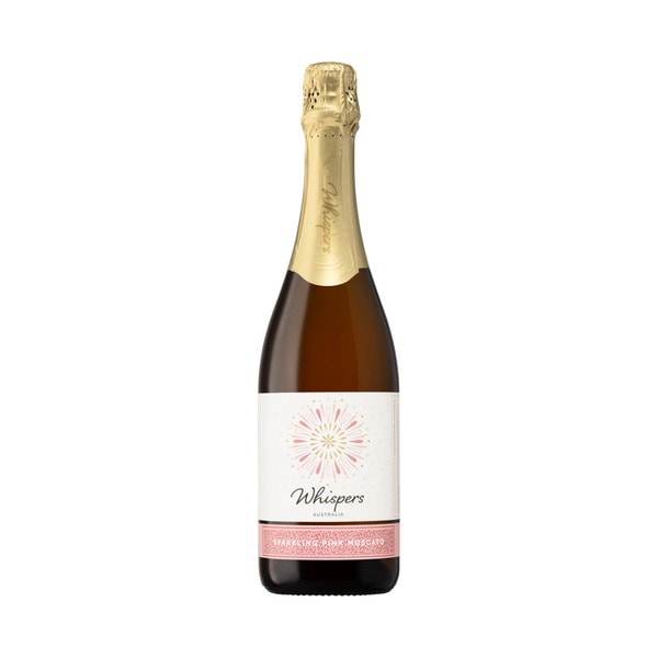 Whispers Sparkling Pink Moscato 750mL | 1 Each