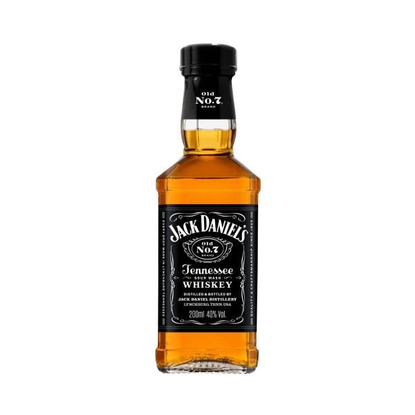 Jack Daniels Tennessee Whiskey Flask 200mL | 1 Each