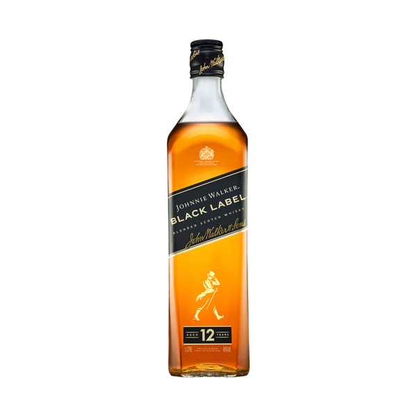 Johnnie Walker Black Label 12YO Scotch Whisky 1L | 1 Each