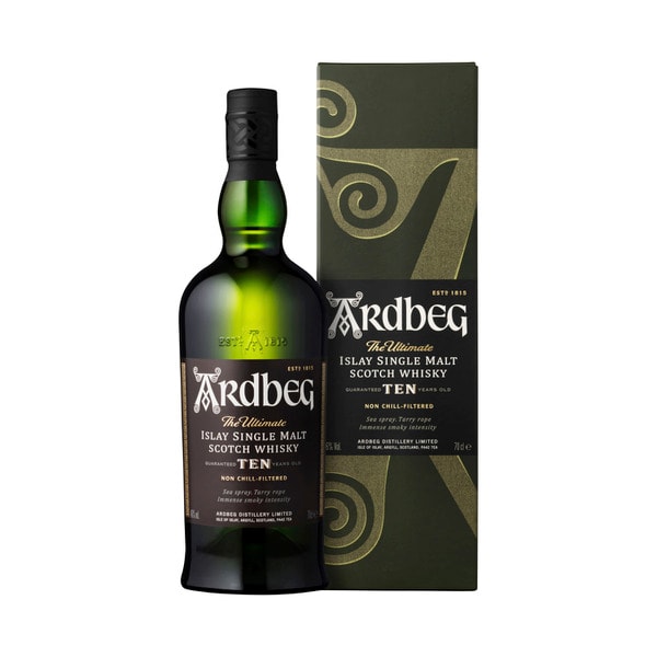 Ardbeg 10YO Single Malt Scotch Whisky 700mL | 1 Each