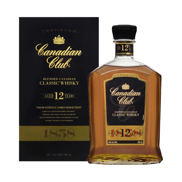 Canadian Club 12YO Classic Blended Whisky 700mL | 1 Each