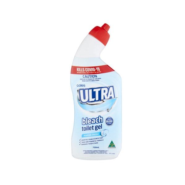 Coles Ultra Marine Fresh Bleach Toilet Gel | 700mL