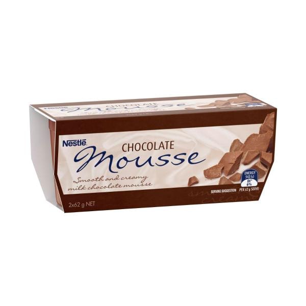 Nestle Chocolate Mousse 2 pack | 124g