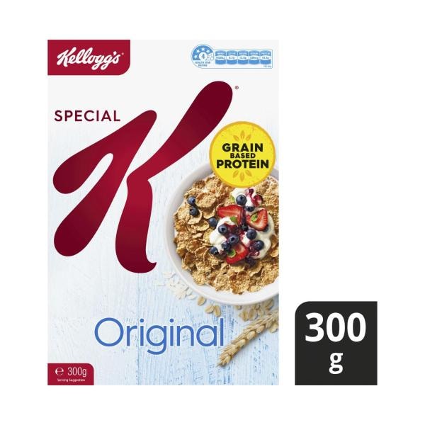 Kellogg's Special K Original Breakfast Cereal with Grain Based Protein | 300g