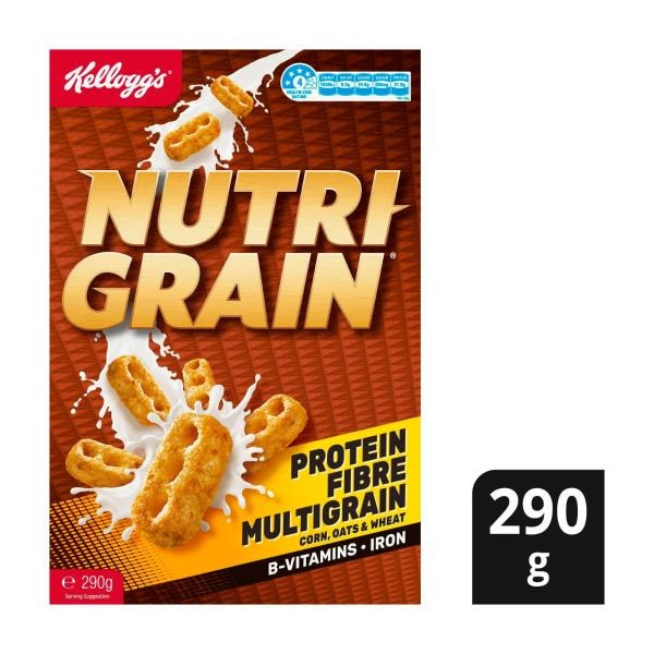Kellogg's Nutri-Grain Protein Breakfast Cereal | 290g